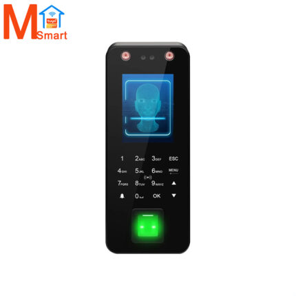 Tuya Smart WiFi Biometric Time Attendance Face Recognition Access Control System Card Reader With Face Recognition Terminal